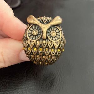 Lucky brand owl ring